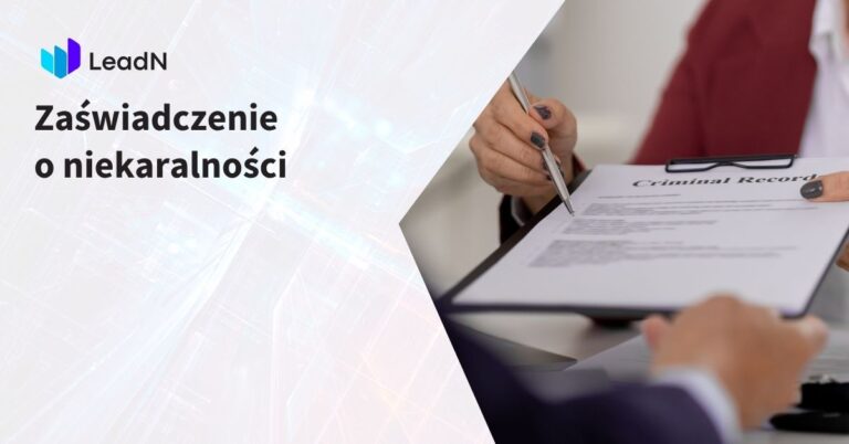 zaświadczenie o niekaralności